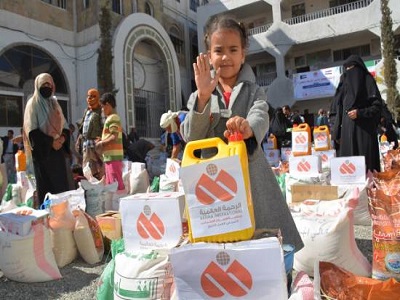 الرحمة العالمية: أكثر من مليون يمني استفادوا من السلات الغذائية منذ بداية الأزمة